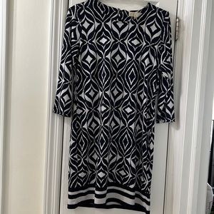Michael kors white and black dress